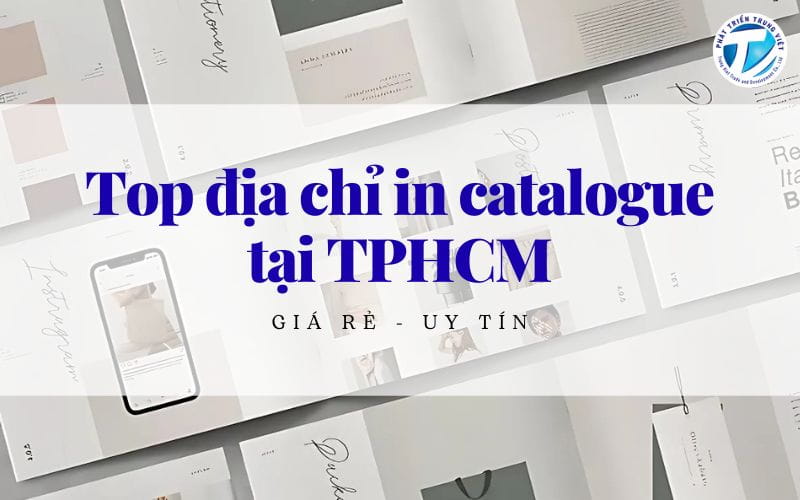 Top địa chỉ in catalogue tại TPHCM - Giá rẻ - Uy tín